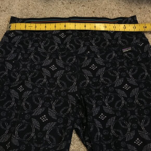 Patagonia Tribal Lace Pattern Capilene Baselayer Leggings - Picture 9 of 14